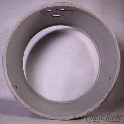 Ludwig 22x14"Bass Drum Shell 3Ply Bowling Ball BOP Black Oyster Pearl Vintage 70 image 7