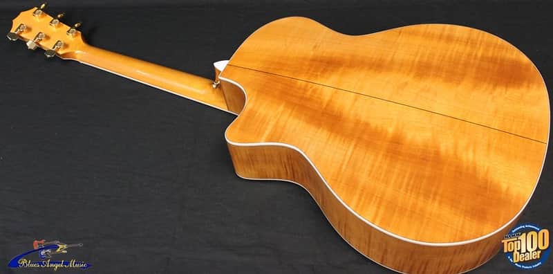 2005 Taylor 614ce Maple/Spruce Grand Auditorium Acoustic-Electric