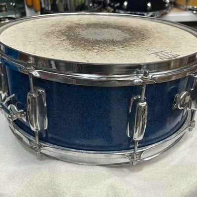 Sorento 5X14" Snare Drum (9164-12234) 60's - Blue Sparkle image 3