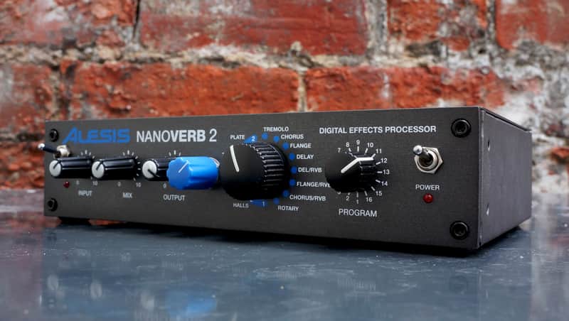 Circuit Bent Alesis Nanoverb 2 multi FX - reclocking knob, RAM looper, power switch - circuitbenders.co.uk image 1