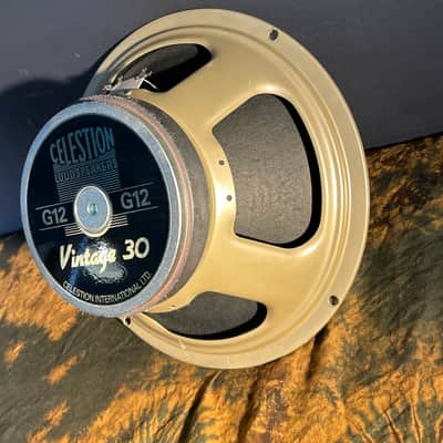Celestion G12 Vintage 30 12" 60-Watt 8ohm Guitar Amp Speaker 2020s - Gold image 3