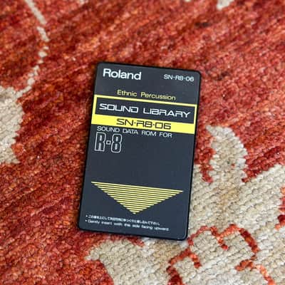 Roland SN-R8-06 Ethnic Percussion Data Rom