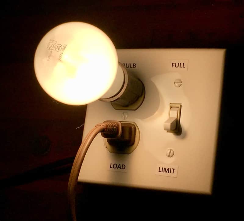 Guitar Amplifier Current Limiter 100 (GACL 100) / Dim Bulb Tester / Light Bulb Limiter image 1
