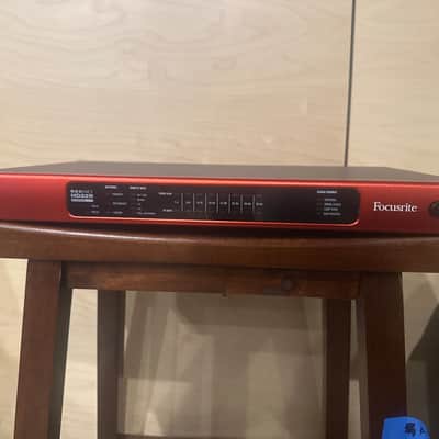 Focusrite RedNet HD32R Pro Tools HD Bridge Dante Audio Interface 2019 - Present - Red image 1