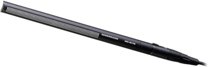 SENNHEISER Wired Professional MKH 416-P48U3 Short Shotgun Interference Tube Microphone,Black image 1