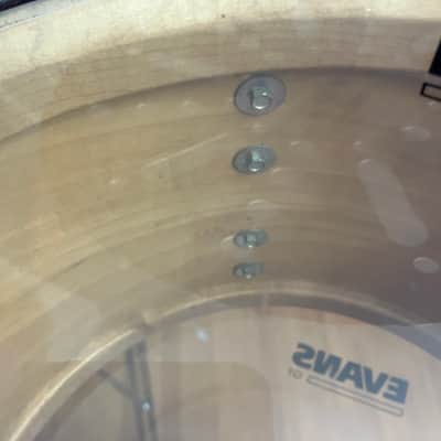 Ludwig Hollywood/Big Beat 4pc Drum Kit Set 3Ply Vintage 1970's 12/13/16/22" Red Sparkle image 10