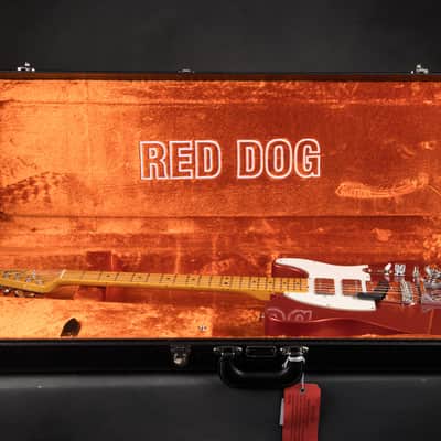 Fender Stories Collection Mike Campbell Red Dog Telecaster, Maple Fingerboard - Red Dog Red image 19