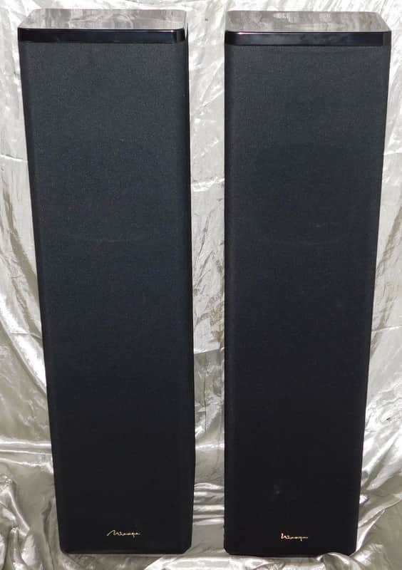 Mirage OM-14-1 home hifi bipolar speakers image 1