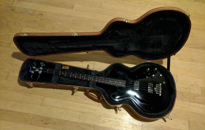 Gibson Es 335 Bass 2013 Black image 1