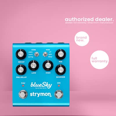 Strymon blueSky V2 | Reverberator Effect Pedal Pedal image 1