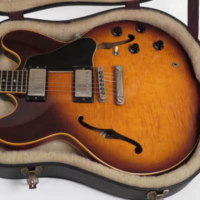 Gibson ES-335 Dot Reissue 1986 Sunburst ~ Super Flame Top and Back image 18