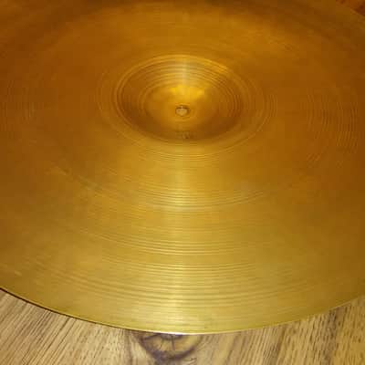 Zildjian 18" Transition Stamp Ride/Crash cymbal early 1950's - 1392 gm + VIDEO image 5