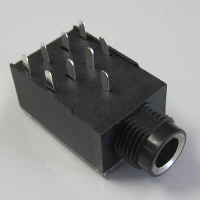 Fender 6.5mm Low Profile Stereo Amp Jack 0059922049 image 1