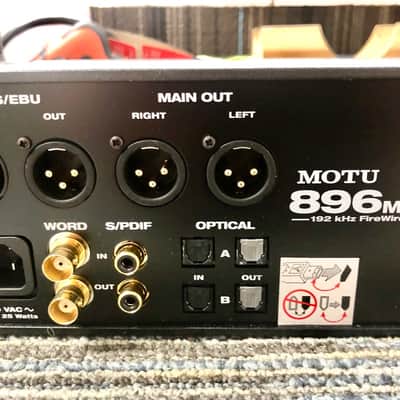 MOTU 896mk3 Hybrid Audio Interface image 3
