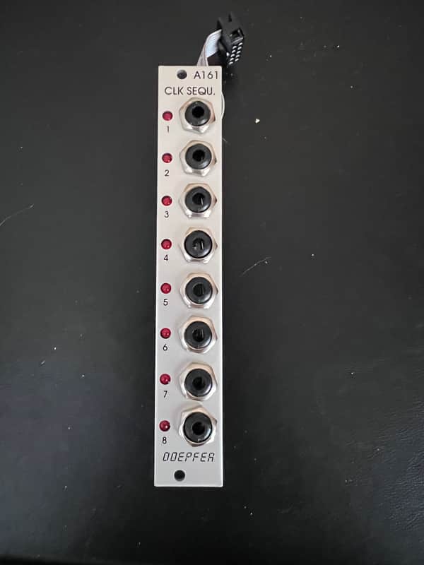 Doepfer A-161 Clock Sequencer 2010s - Silver image 1