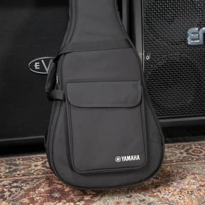 Yamaha TAG1E TransAcoustic Acoustic/Electric Guitar - Translucent Black with Gig Bag image 18