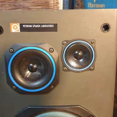 Vintage 3-Way Bookshelf Speakers by Peterson Speaker Laboratories circa 1990s image 17