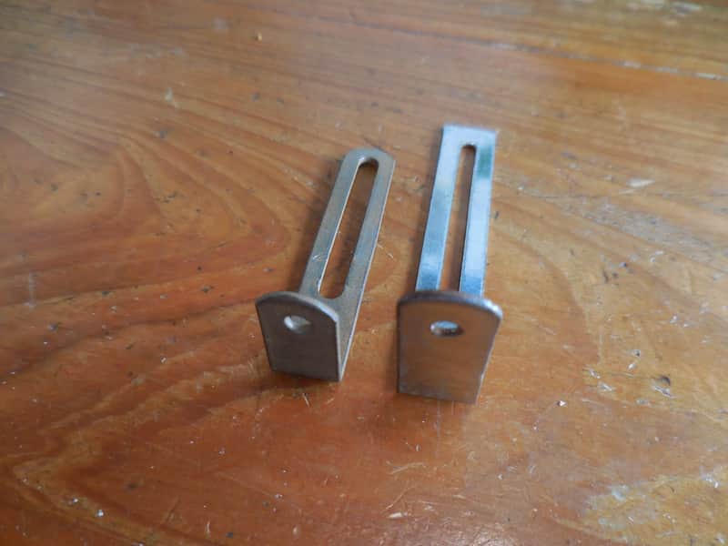 Harmony Kay Pickguard brackets 1950's - 1960's Pair Original Brackets image 1