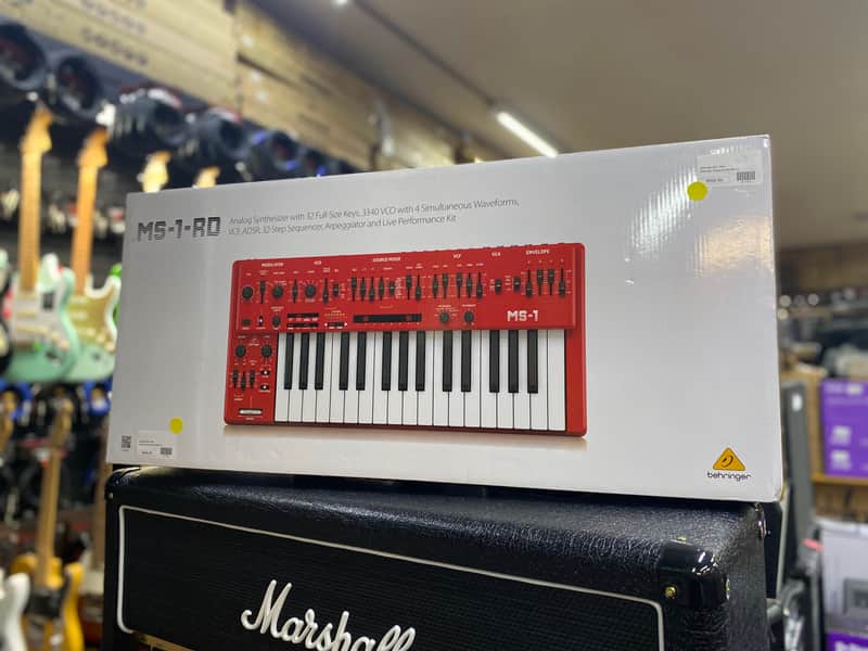 Behringer MS-1 / MS-101 Analog Synthesizer 2019 - Present - Red image 1