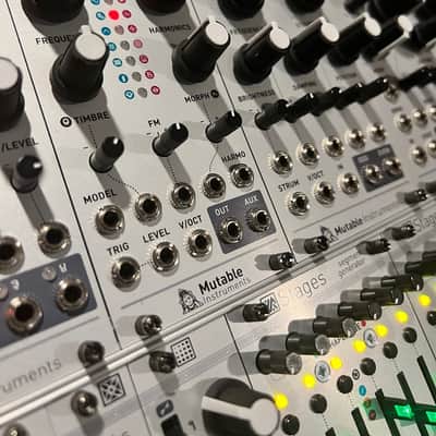 Immagine Mutable Instruments Eurorack Modular System  162HP with 6U Case - 6