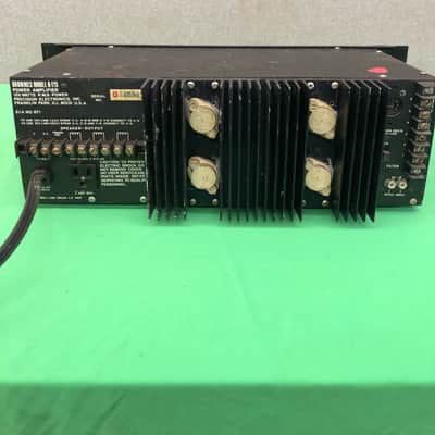 Grommes G125M Precision Power Amplifier RackMounted Solid State 125W Per Channel 1981 -1984  For Repair image 6