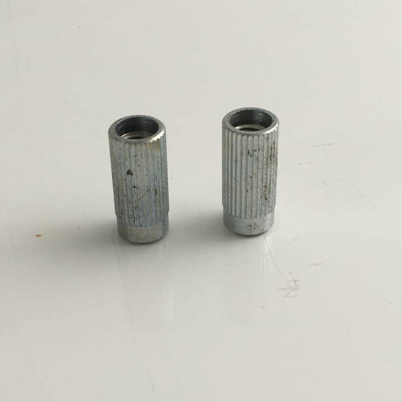 2 Vintage Style Relic Point Electric Guitar Bridge Posts Custom Luthier Parts Tremolo Mounting Pins image 1