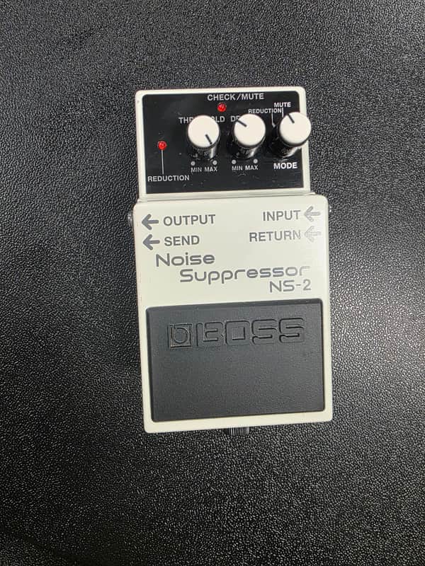 Boss NS-2 Noise Suppressor (Silver Label) 1989 - Present - White image 1