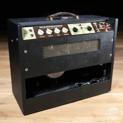 Magnatone Twilighter 22W Reverb/Vibrato 1x12” Combo Amp – Black w/ Black Grill image 6