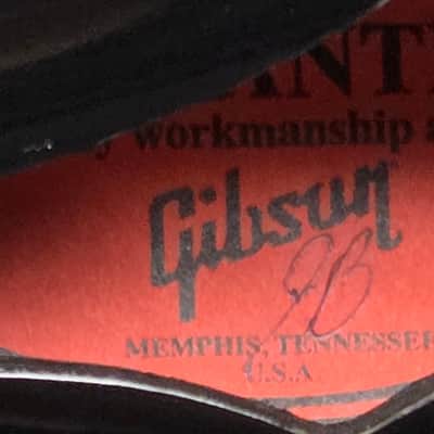used 2014 Gibson Memphis ES-335 Studio in Ebony, Very Good Condition with OHSC & Paperwork image 7