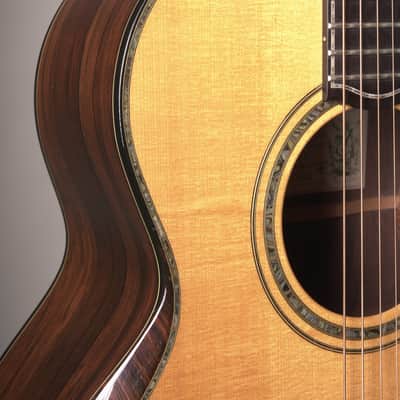 Kevin Ryan (2006) Nightingale Signature Series Grand Soloist #047 Brazilian Rosewood/Sitka Spruce Acoustic Guitar - Natural w/OHSC image 7
