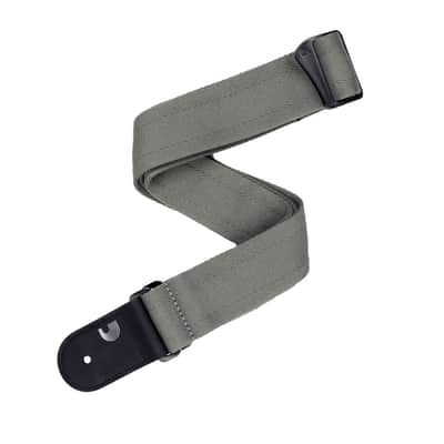 D'Addario 50RB02 Eco-Comfort Guitar Strap Grey image 1