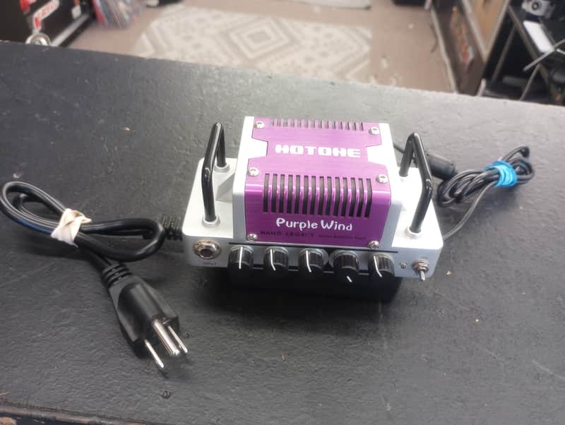 Hotone Nano Legacy Purple Wind 5-Watt Guitar Head 2010s - Black image 1