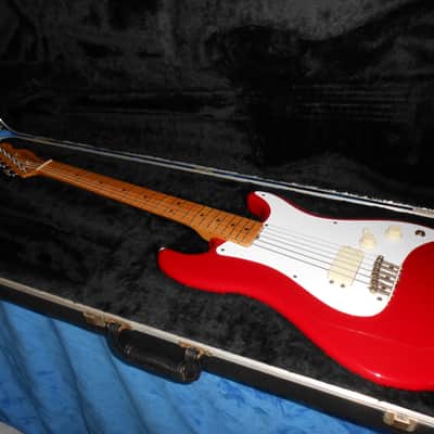 Fender USA Bullet H-1 1983 - Dakota Red w/ OHSC image 1