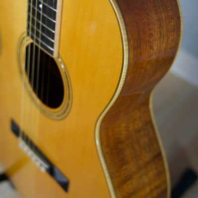 Stevens 00 12 fret Engelmann spruce top Blackwood back and sides image 3
