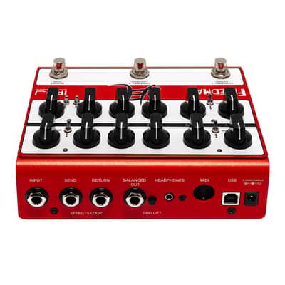 Friedman IR-J Jake E. Lee Signature Dual Tube Preamp 2024 - Present - Red / White image 8
