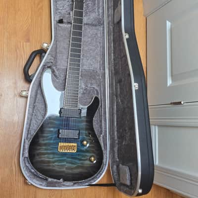 Mayones Regius 7 2019 - Galaxy Eye Blue Burst image 8