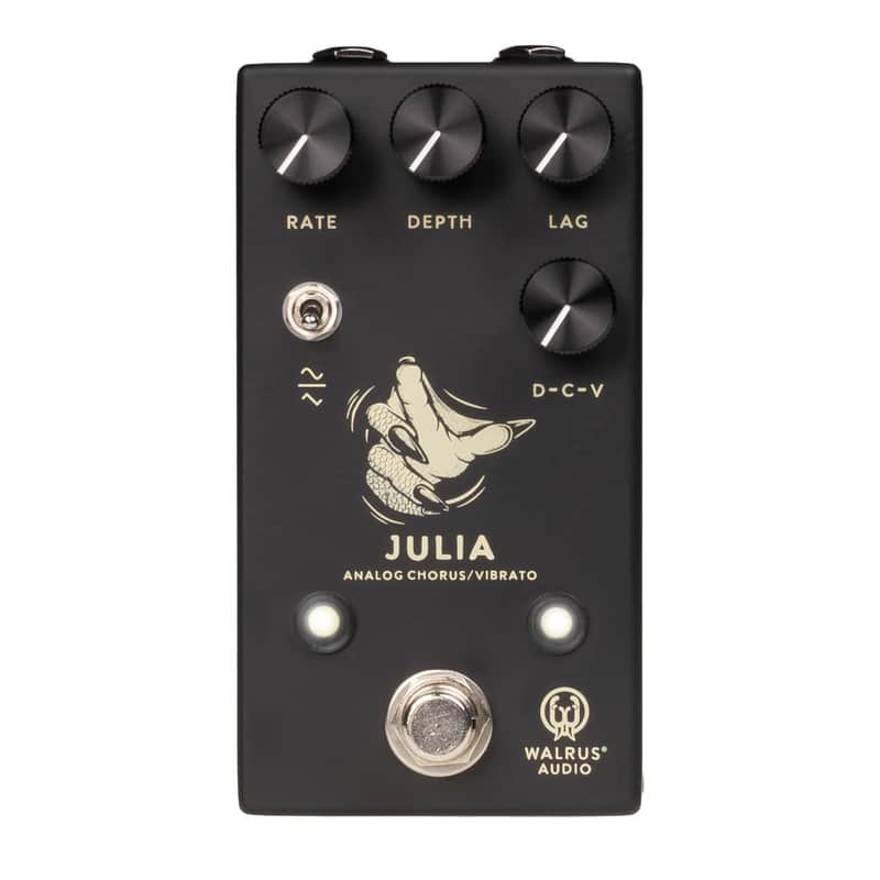 Walrus Audio Julia Analog Chorus and Vibrato Pedal V2 - Black image 1