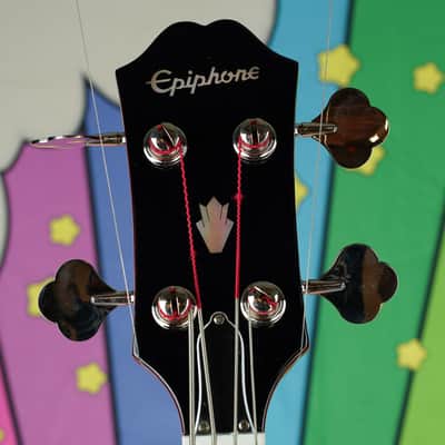 Epiphone EB-0 Series EBG0CHCH1 Electric Bass, Cherry Finish image 4
