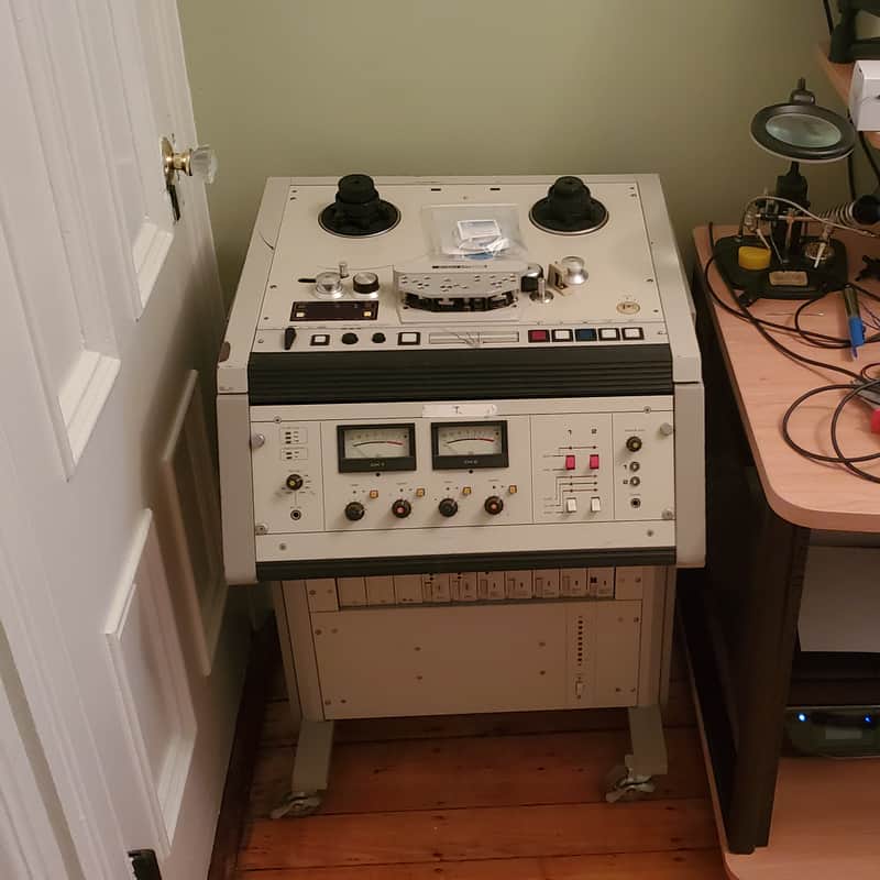 Pair of Otari MTR-10 2-Track 1/4 inch Mastering Tape Machines image 1
