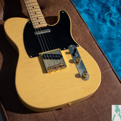Fender Limited Edition 75th Anniversary 1951 Telecaster Butterscotch Blonde Nitro Finish w/ Quilt Top, Fender Flagship Tokyo Store Exclusive & Super Limited Model image 18