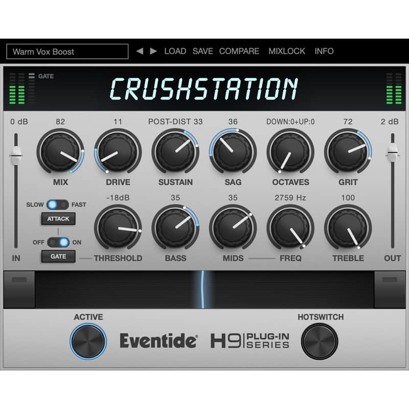 Eventide CrushStation Overdrive Distortion Command Center image 1