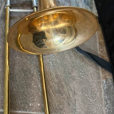 Yamaha YSL-682G trigger Trombone, Large bore. Made in Japan image 6