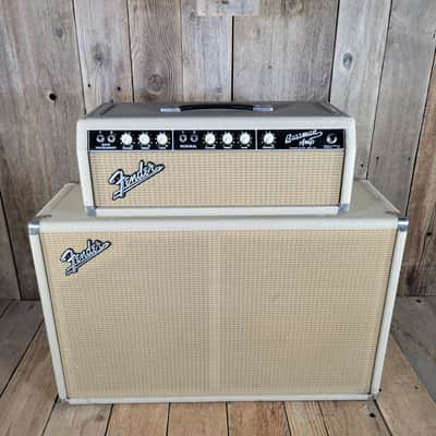 Fender Bassman RARE 6G6-C Head & Cabinet 1964 Near Mint W/ Original White Covers image 2