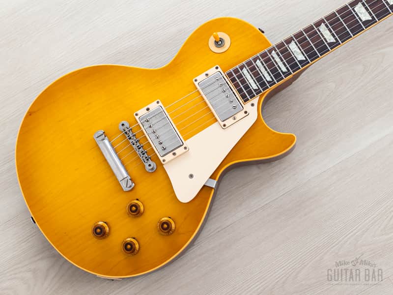 2000 Gibson Custom Shop Historic 1959 Les Paul Standard R9 Plain Top Unburst, 100% Original w/ 57 Classic PAFs, Case image 1