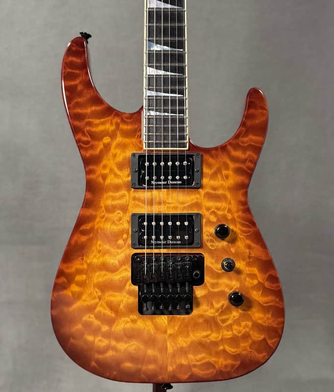 Jackson USA Custom Soloist SL2H FR Quilted Maple Honey Burst w/ OHSC image 1