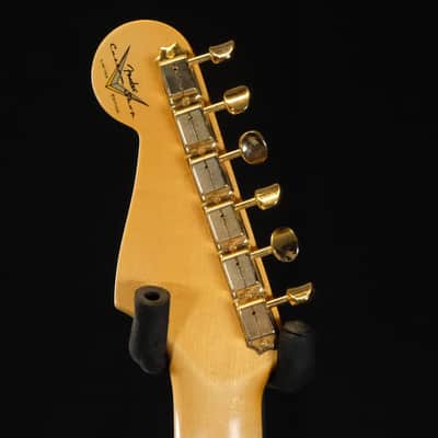 2024 Fender Limited Edition 1965 Dual-Mag Stratocaster Journeyman Relic - Sage Green Metallic image 6