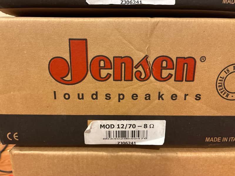 Jensen MOD 12-70 12" 70-Watt 8ohm Guitar Speaker