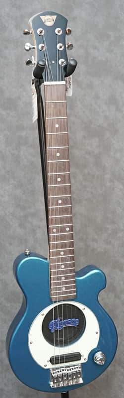 Pignose Travel Electric Guitar PGG-259 2026 - Metallic Blue with Gig Bag & Pro Setup image 1