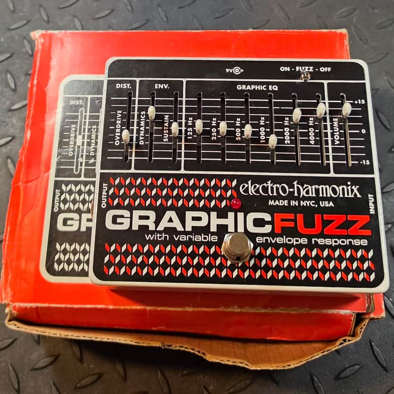 Electro-Harmonix Graphic Fuzz Pedal | Reverb Canada