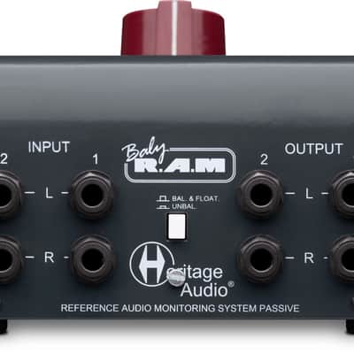 Heritage Audio Baby Ram Desktop Passive Monitor Controller image 2